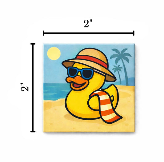 Cruise Duck Magnets – 9 Pack | Fun Cruise Souvenir & Cabin Door Decor