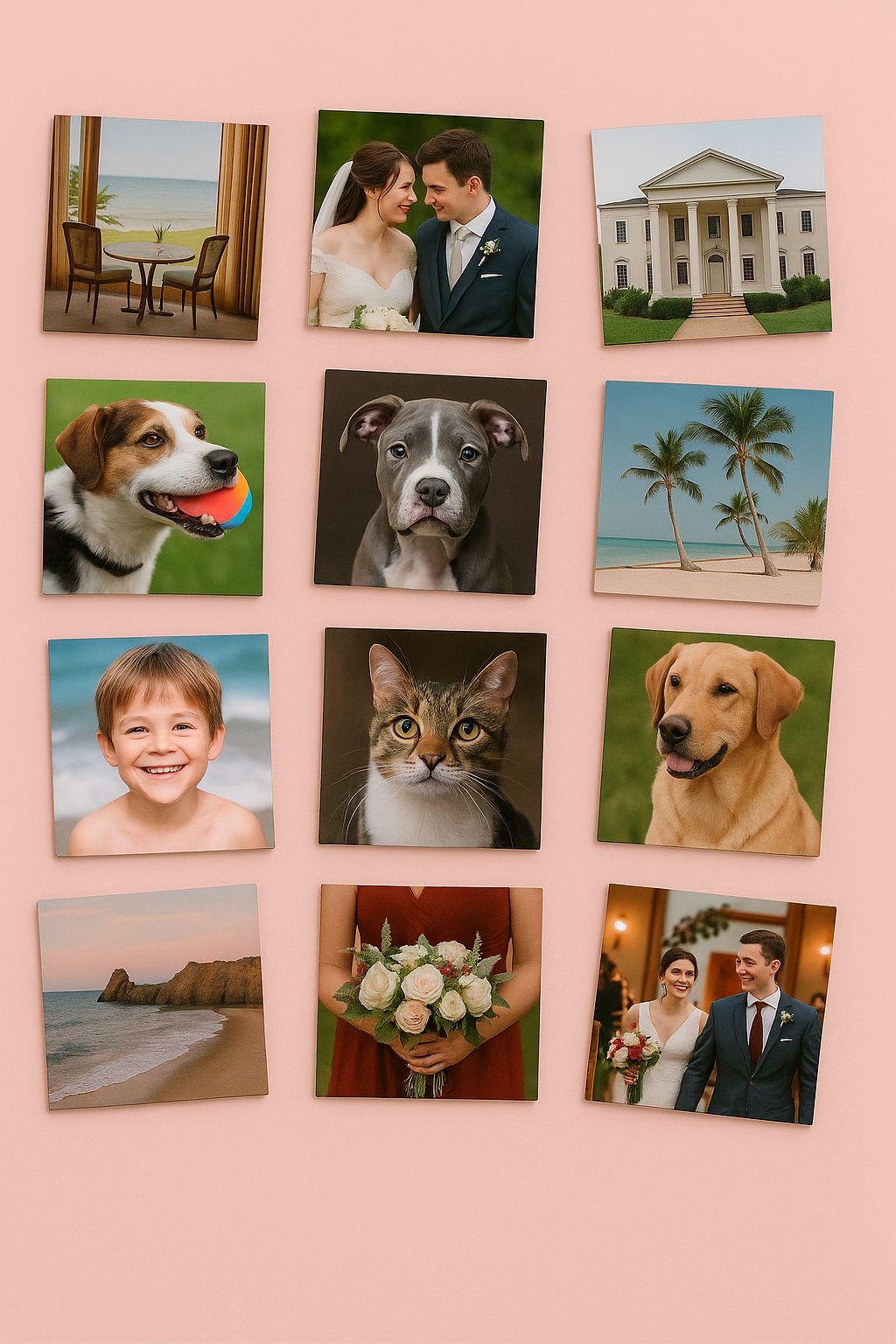 2 Inch Personalized Photo Magnets