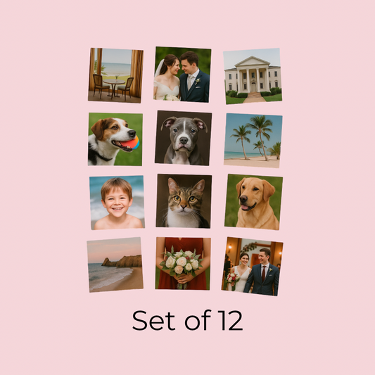Photo Magnet Set of 12