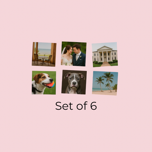 Photo Magnet Set of 6