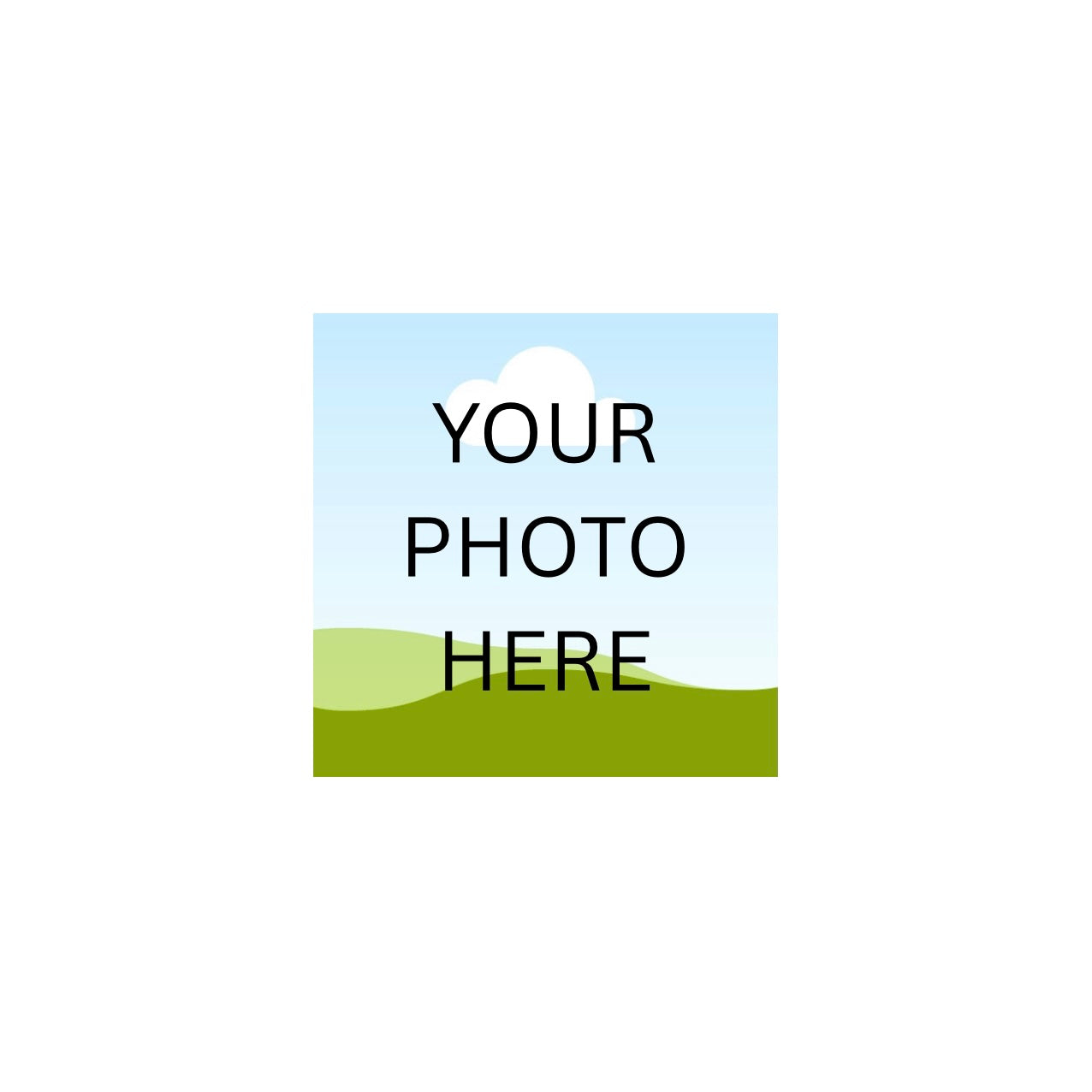 Personalized Photo Magnet - Single